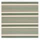 preview thumbnail 120 of 193, SAFAVIEH Courtyard Charmaine Indoor/ Outdoor Waterproof Area Rug 2'7" Square - Beige/Dark Green
