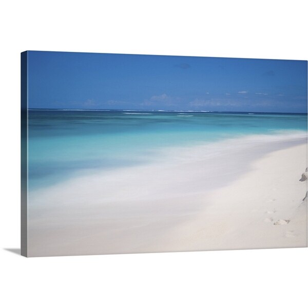 "Shoal Bay East, Anguilla" Canvas Wall Art