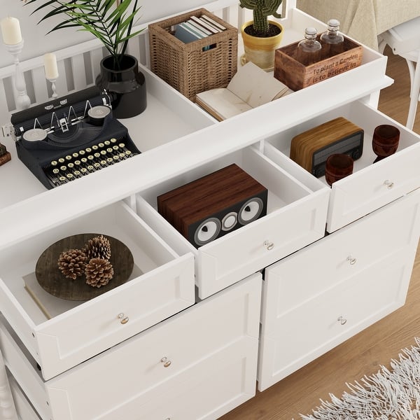 White Baby Changing Table Dresser with 7 Drawers Nursery Storage Cabinet for Infant Essentials Chest - On Sale - Bed Bath & Beyond - 42912127 White Baby Changing Table Dresser with 7 Drawers Nursery Storage Cabinet for Infant Essentials Chest - On Sale - Bed Bath & Beyond - 42912127