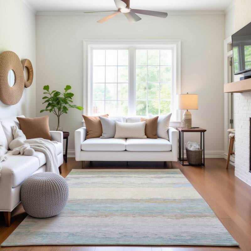 Premium Washable Super Soft Abstract Ombre Mayfield Rug