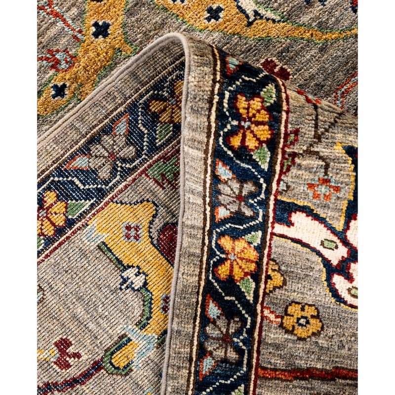 Serapi One-of-a-Kind Hand-Knotted Area Rug - Brown - 8' 0" x 9' 9"