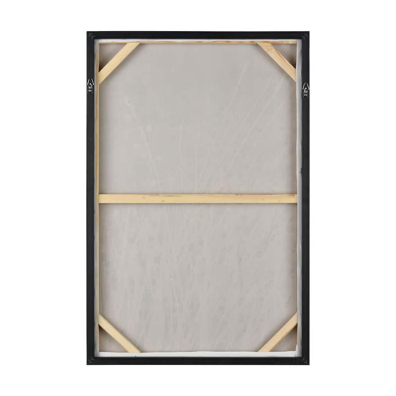 Elk Home Meadow Mist Gray Fabric 24 Inch Wide Wall Art