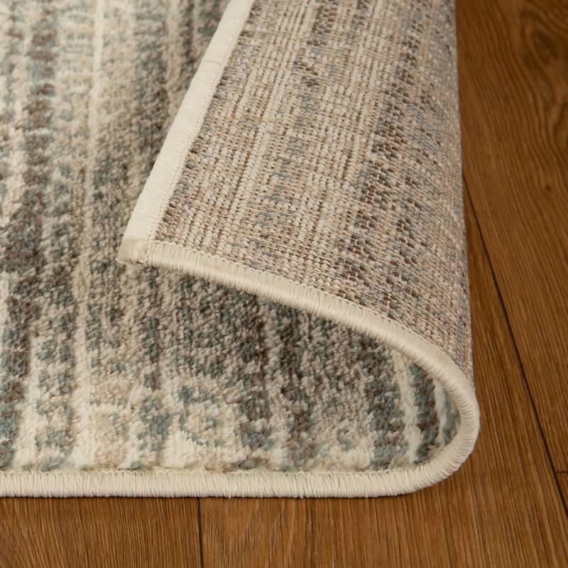 Superior Eclectic Abstract Lines Indoor Area Rug