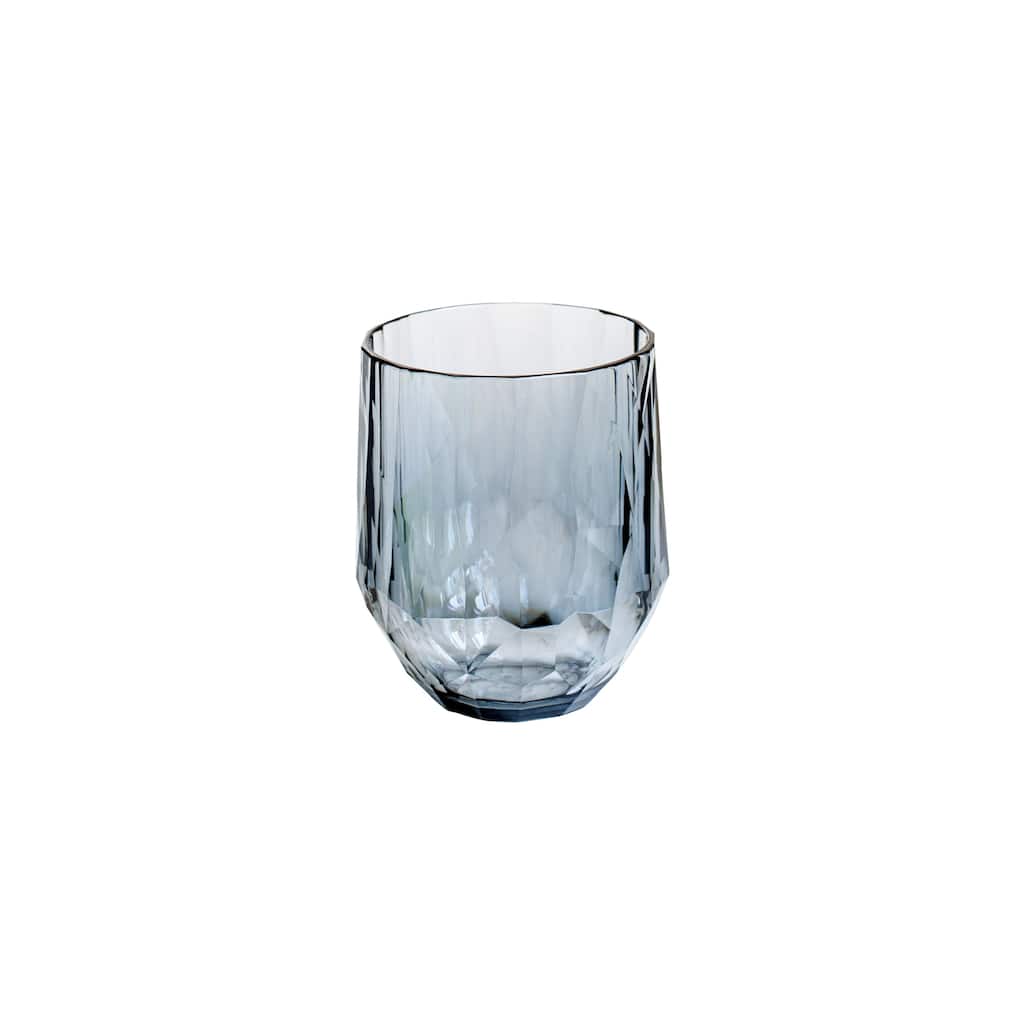 Superglass Smoke Gray Polycarbonate Stemless Wine Glass