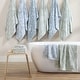 preview thumbnail 3 of 4, Tommy Bahama Linear Palms Cotton Green 6 Piece Towel Set - 6 Piece