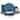 Atlas 24 Piece Stoneware Dinnerware Set in Dark Blue