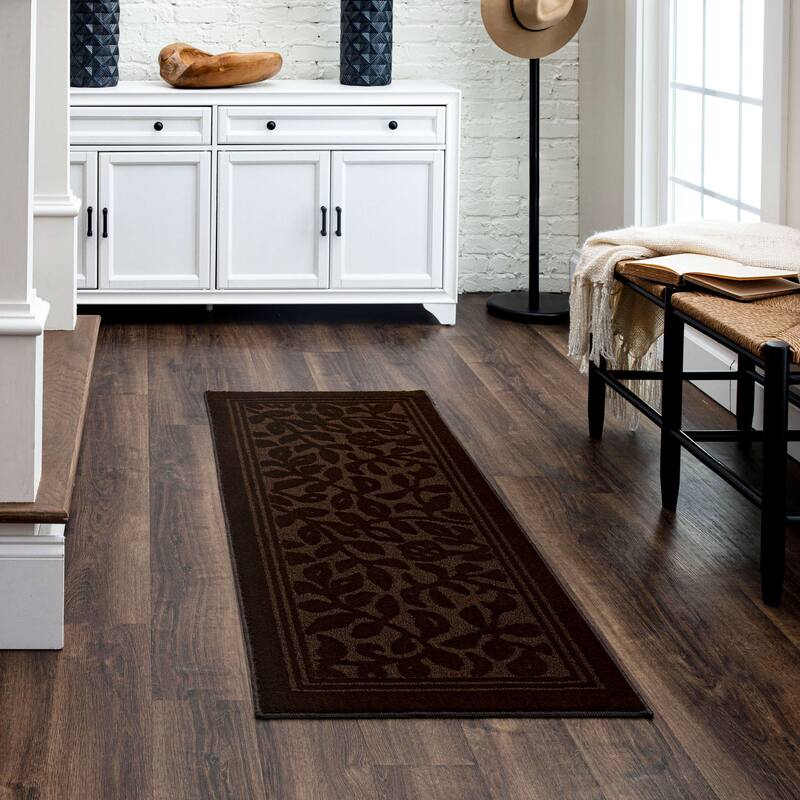 Mohawk Home Wellington Botanical Machine Washable Area Rug