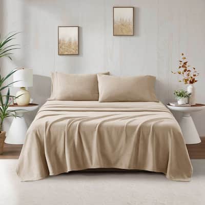 Madison Park Micro Fleece Bed Sheet Set