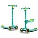 preview thumbnail 1 of 6, Lascoota 2-in-1 Kids Kick Scooter, Adjustable Height Handlebars and Removable Seat