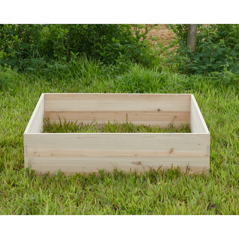 48"x48" Raised Garden Bed Planter Box for Vegetables