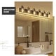 preview thumbnail 10 of 16, Oil Rubbed Bronze Bathroom Vanity Light