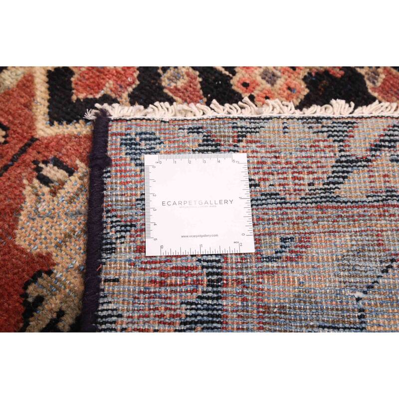 ECARPETGALLERY Hand-knotted Antalya Vintage Dark Copper Wool Rug - 4'1 x 6'7