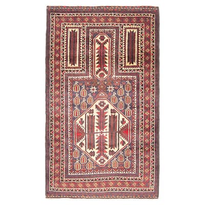 Teimani Brown Rug 2'10" x 4'11" - 2'10 x 4'11