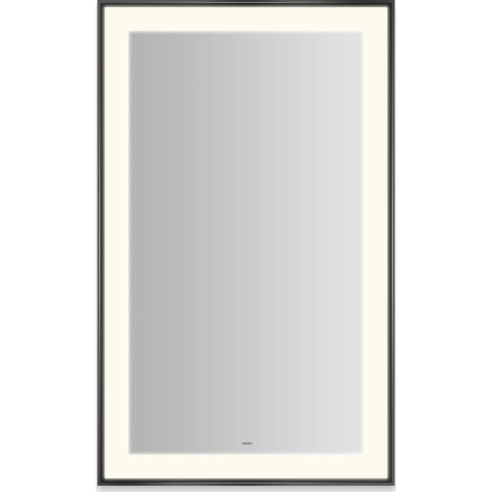 Robern YM2541RPSMD3K Sculpt 25-1/4"W x 41-1/4"H Rectangular Flat Metal