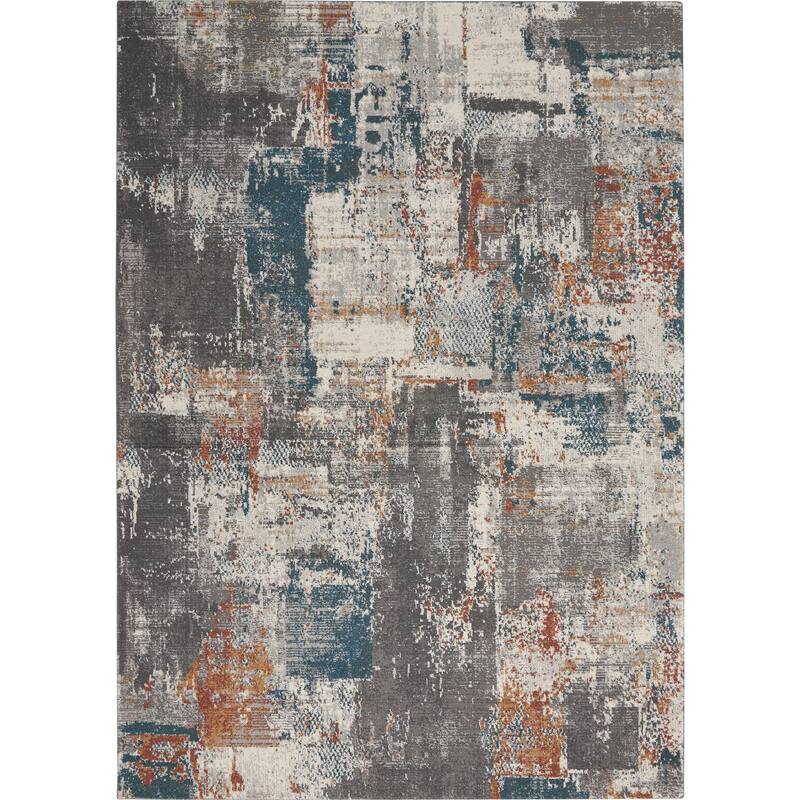 Nourison Ludlow Abstract Modern Area Rug
