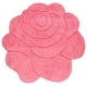 preview thumbnail 10 of 13, SAFAVIEH Handmade Novelty Massima Floral Rug 3' Round - Fuchsia/Pink - Round