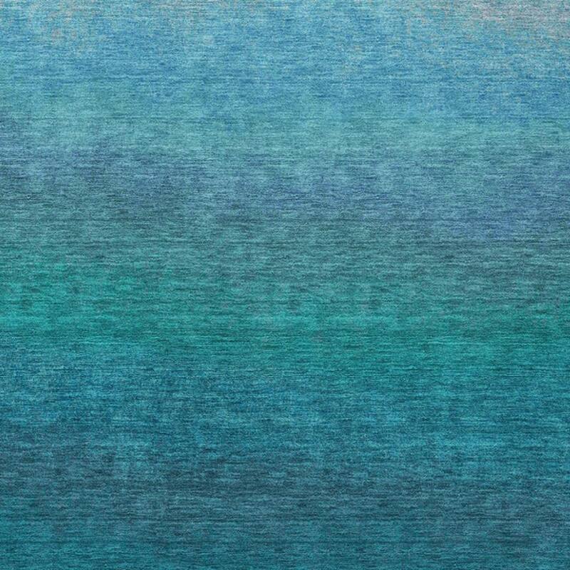 HomeRoots Ombre Transitional Rectangle Outdoor Rug