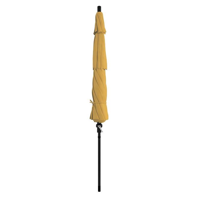 California Umbrella 11-Foot Round Aluminum, Crank Open Collar Tilt Patio Umbrella, Sunbrella Fabric