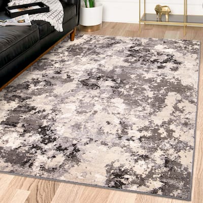Orian Montebello Coal Creek Stain Resistant Area Rug