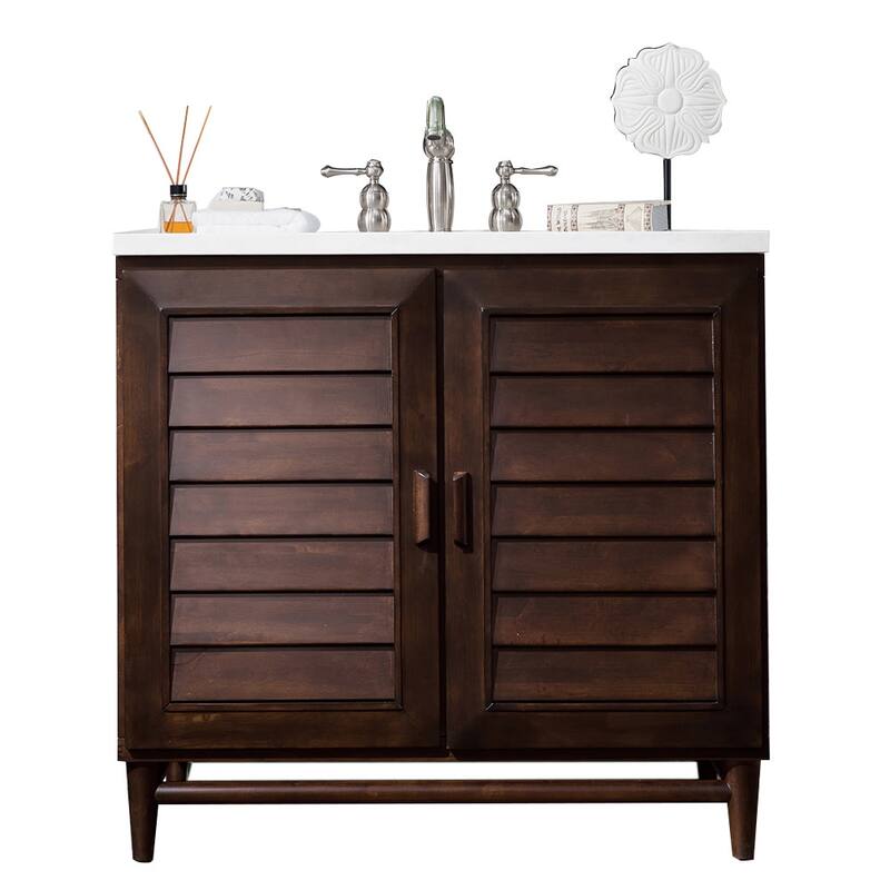 James Martin Vanities 620-V36-3WZ Portland 36" Free Standing Single