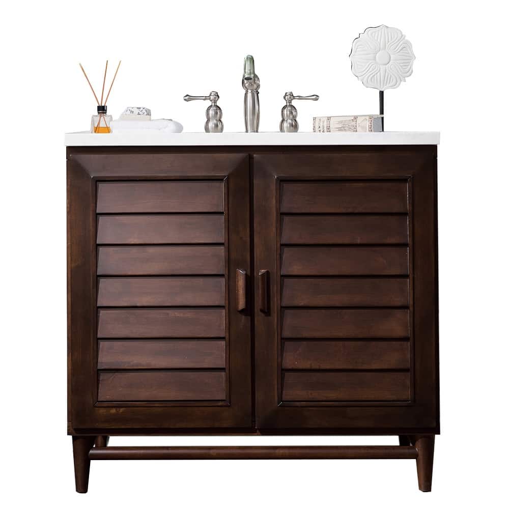 James Martin Vanities 620-V36-3WZ Portland 36" Free Standing Single