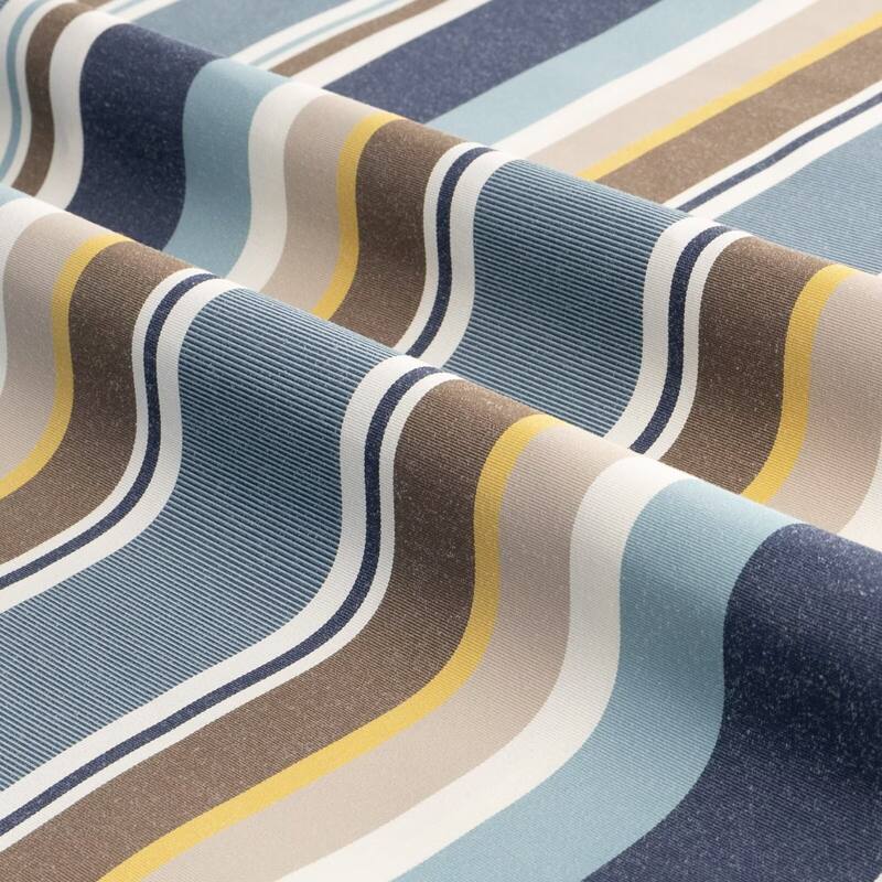 Outdoor Stripe Privacy Protected Grommet Panel