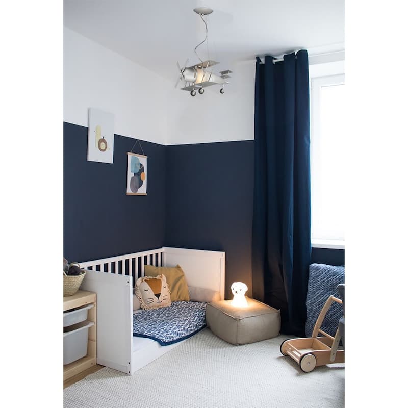 Silver Airplane Kid's Lighting