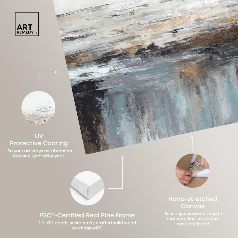 After the Rain II Canvas by Art Remedy, Gallery Wrapped