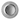 Hammered Charger Plate Silver 13"