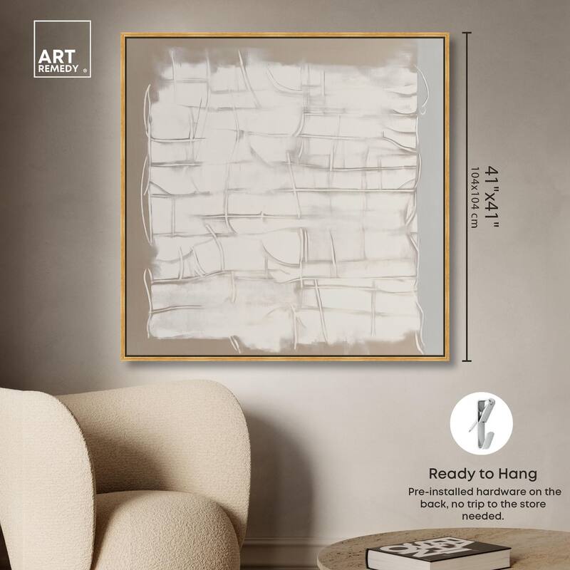 Underlying Order Canvas by Art Remedy