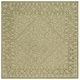 preview thumbnail 32 of 158, SAFAVIEH Handmade Dip Dye Karyn Wool Rug 5' Square - Green
