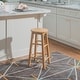 preview thumbnail 1 of 19, Linon Woodland Way Backless Counter Height Stool Natural