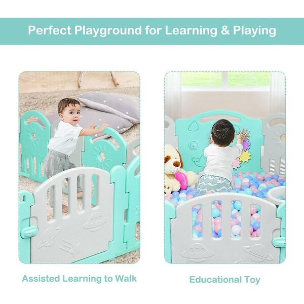 18 panel baby playpen