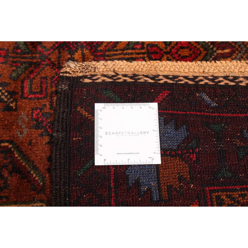 ECARPETGALLERY Hand-knotted Teimani Brown Wool Rug - 3'7 x 6'7