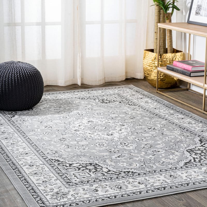 JONATHAN Y Acanthus Modern Persian Floral Area Rug