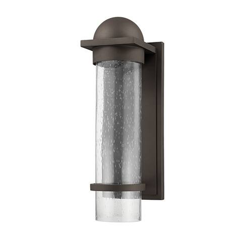 Nero 1 Light Large Exterior Wall Sconce