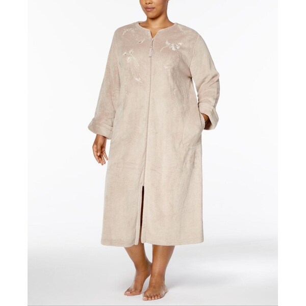 COTTON FLEECE BRUSHED BACK NIGHTDRESS EXTRA WARM NIGHTWEAR + PLUS SIZE SOFT