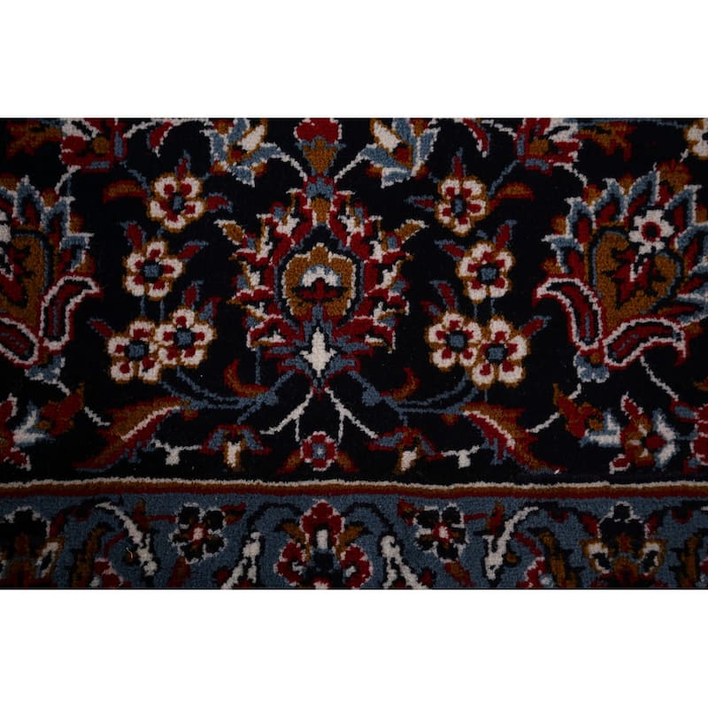 Traditional Kashan Turkish Area Rug Machine Made Carpet - 9'8" x 12'11"