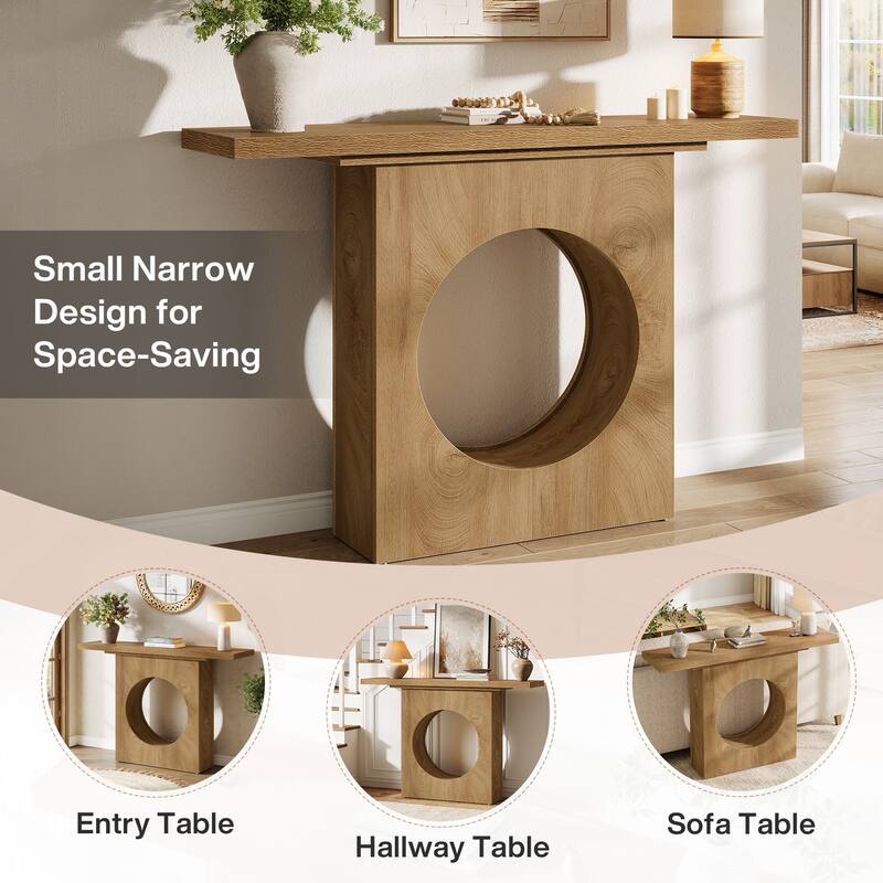 41.33" Farmhouse Console Table for Entryway