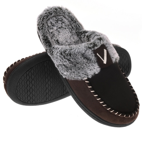 moccasin slip on slippers