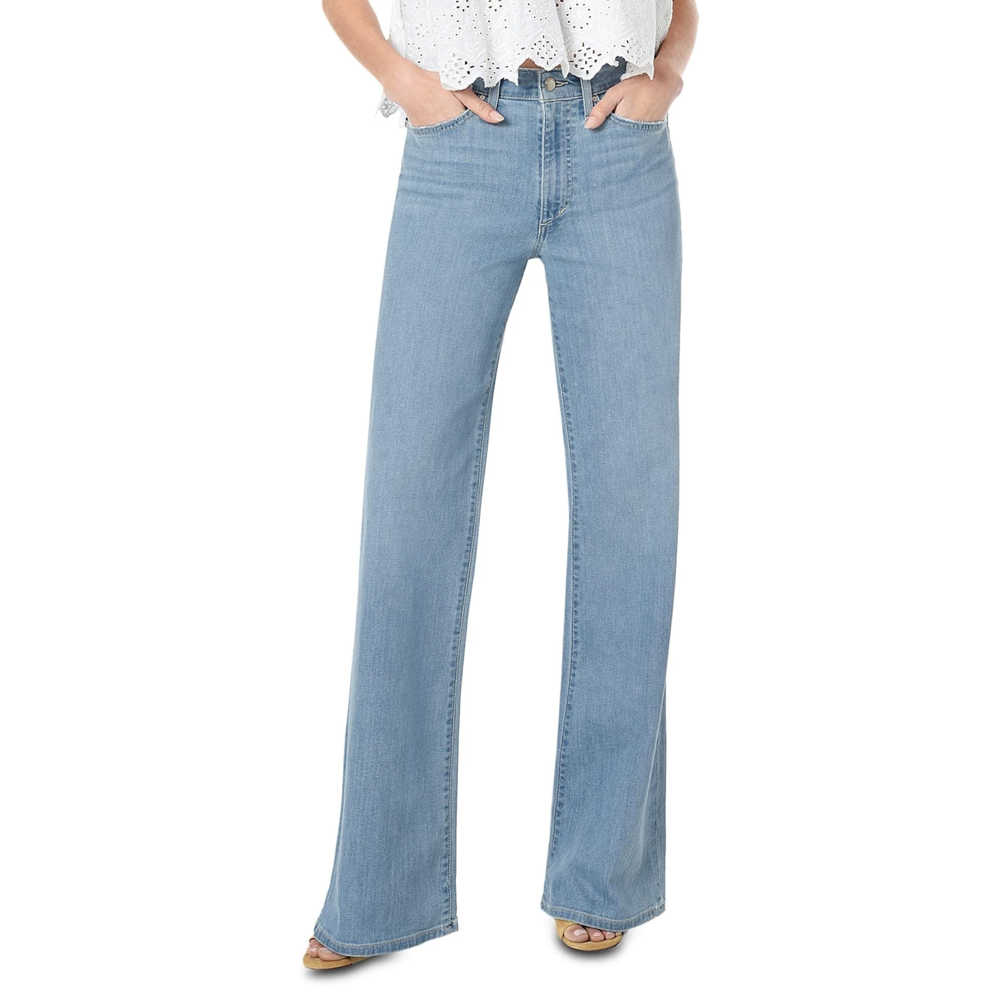 light wash flare jeans womens