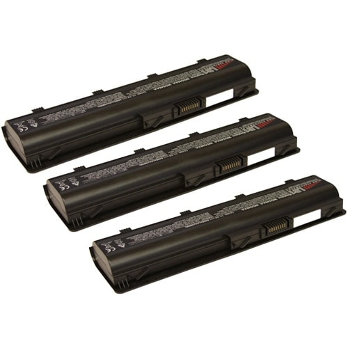 HP Pavilion G62 Laptop Battery (Generic/Lithium Ion/4400mAh) - 3 Pack