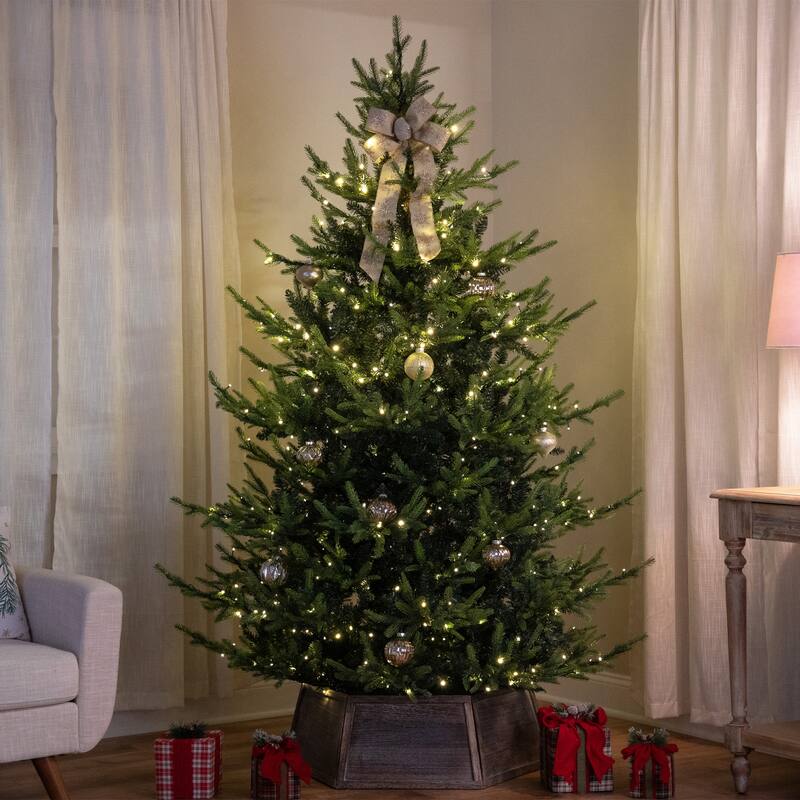 Real Touch™ Elite Pre-Lit Glenmora Pine IPT Artificial Christmas Tree - 9' Dual Color LED - 9 Foot