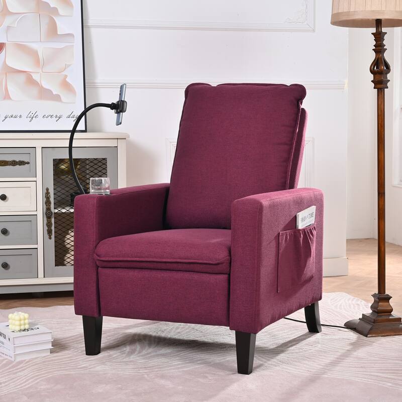 Accent Chair with Three gears and metal expansion frame
