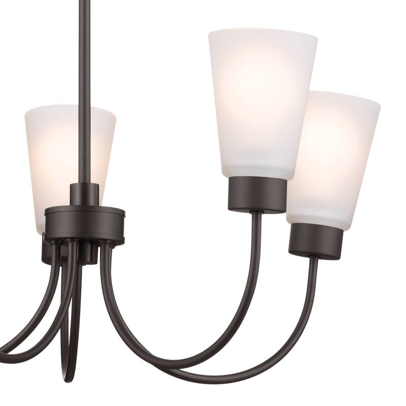 Kichler Lighting Erma 24 in. 5-Light Traditional Dining Room Chandelier