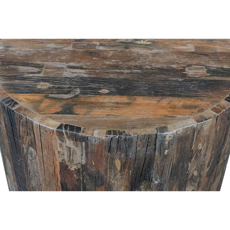 Wooden Coffee Table Dia 24"