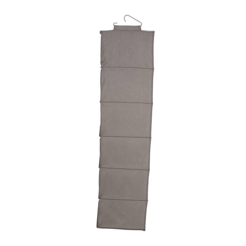 Household Essentials Hanging Shelf Closet Organizer, Canvas