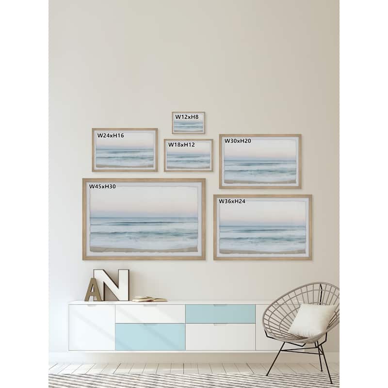 'Ocean Is Magical' Framed Painting Print