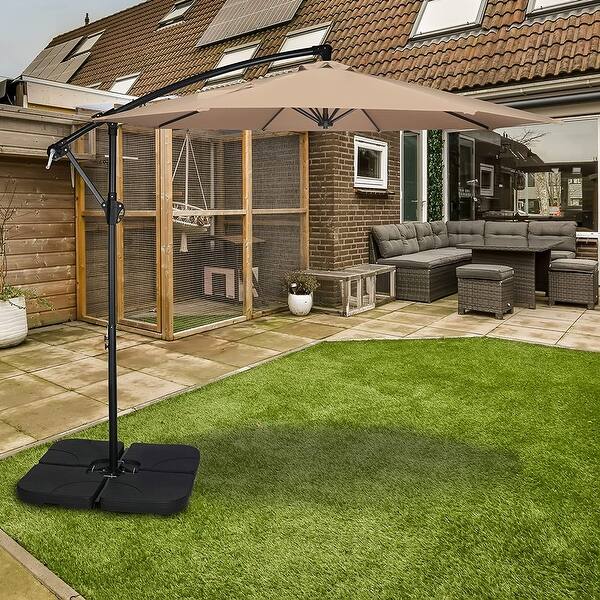 10 ft Outdoor Cantilever Patio Umbrella - Bed Bath & Beyond - 38438062