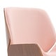 preview thumbnail 39 of 46, Elle Decor Ophelia Low-Back Task Chair in Chrome Finish